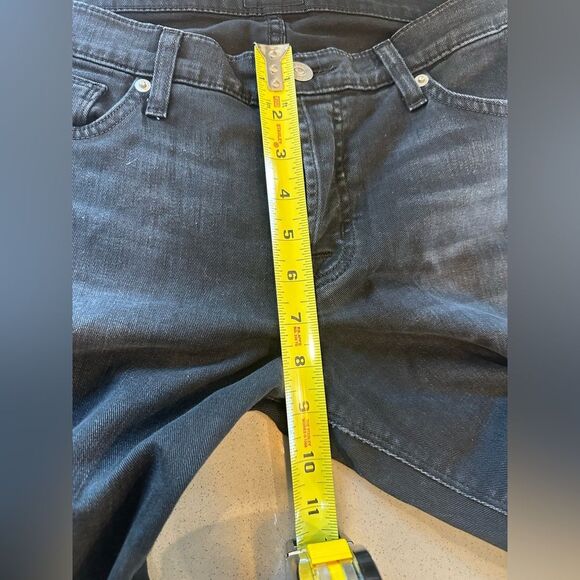 Hudson Jeans Women's Size 27 Riley Crop Black Grommet Button Fly - Picture 15 of 15